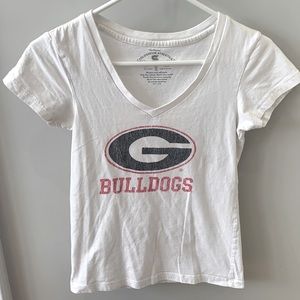 Georgia Bulldogs T-shirt c-neck women’s small Colosseum Athletics brand